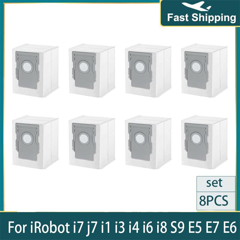 Dust Bags for iRobot Roomba j7 i7 i3 i4 i6 E5 E6 E7 S9 S9Plus i and s Series Clean Base Automatic Dirt Disposal Bags