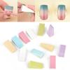 8 шт. губка для ногтей клиновидной формы косметический инструмент аппликатор для нанесения градиента ногтей мягкая губка для выцветания цвета маникюрные инструменты для дизайна ногтей