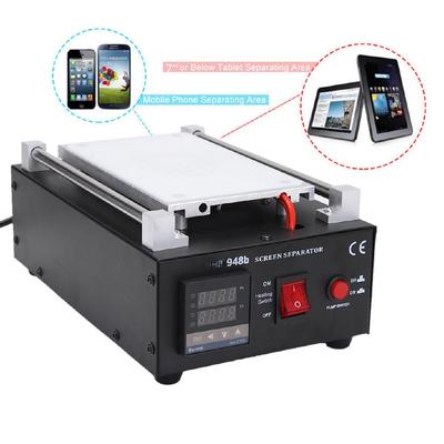 Машина для разделения ЖК-дисплея, 7 встроенных вакуумных насосов, для мобильных телефонов, различные крышки, автоматический нагрев, 550 Вт
