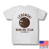 Unisex Shirt Cotton Oversize Large Size Bowling Team Lebowski Men's White T-Shirt Sizes S M L XL 2XL 3XL 4XL 5XL