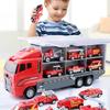 Литой Конструкционный Контейнер для Хранения Модель Грузовика Симуляция Детская Машинка Игрушка Подарок