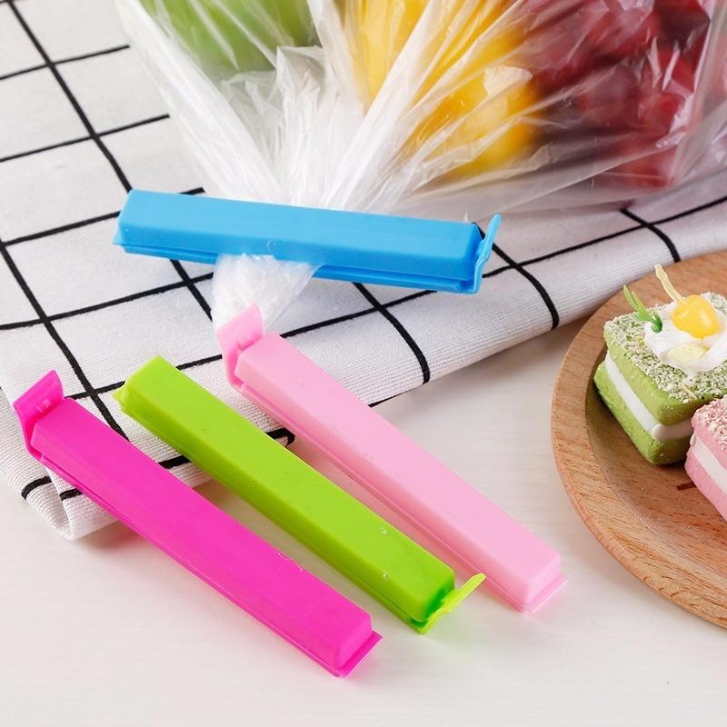 10 Pieces/lot Home Storage Organizer Kitchen Tool Food Snack Sealing Bag Clips