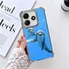 Милый Дельфин из Океана Мягкий Чехол для Телефона Для Xiaomi Redmi Note 14 15 Pro Plus 13 12 11S 11T 5G 10 9S 9 Покрытие Защита от Падения Fundas