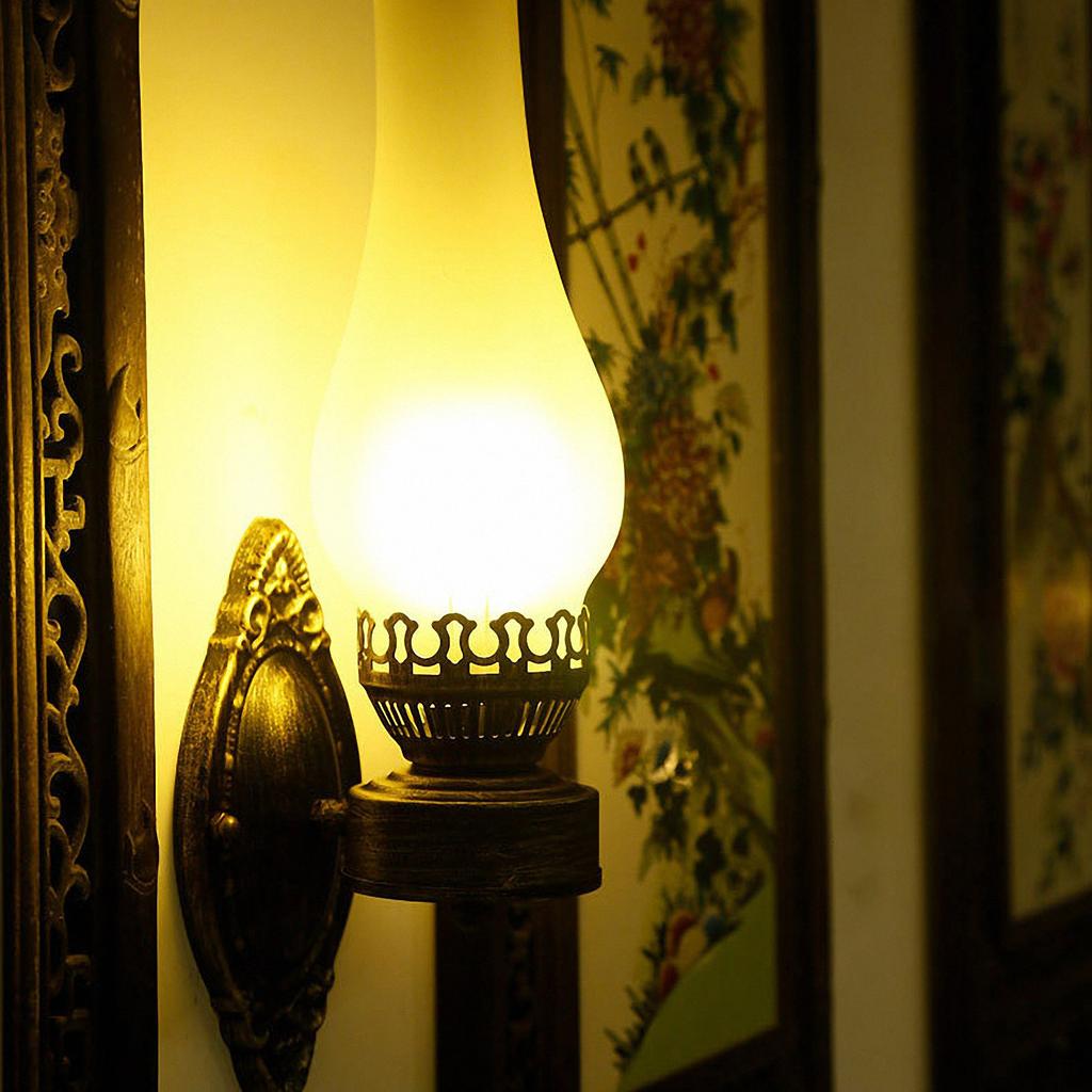 1Pcs Glass Craft Lamp Cover Exquisite Frosted Finish Wall Lamp Shade Retro Light Cover Easy Install Decorative Living