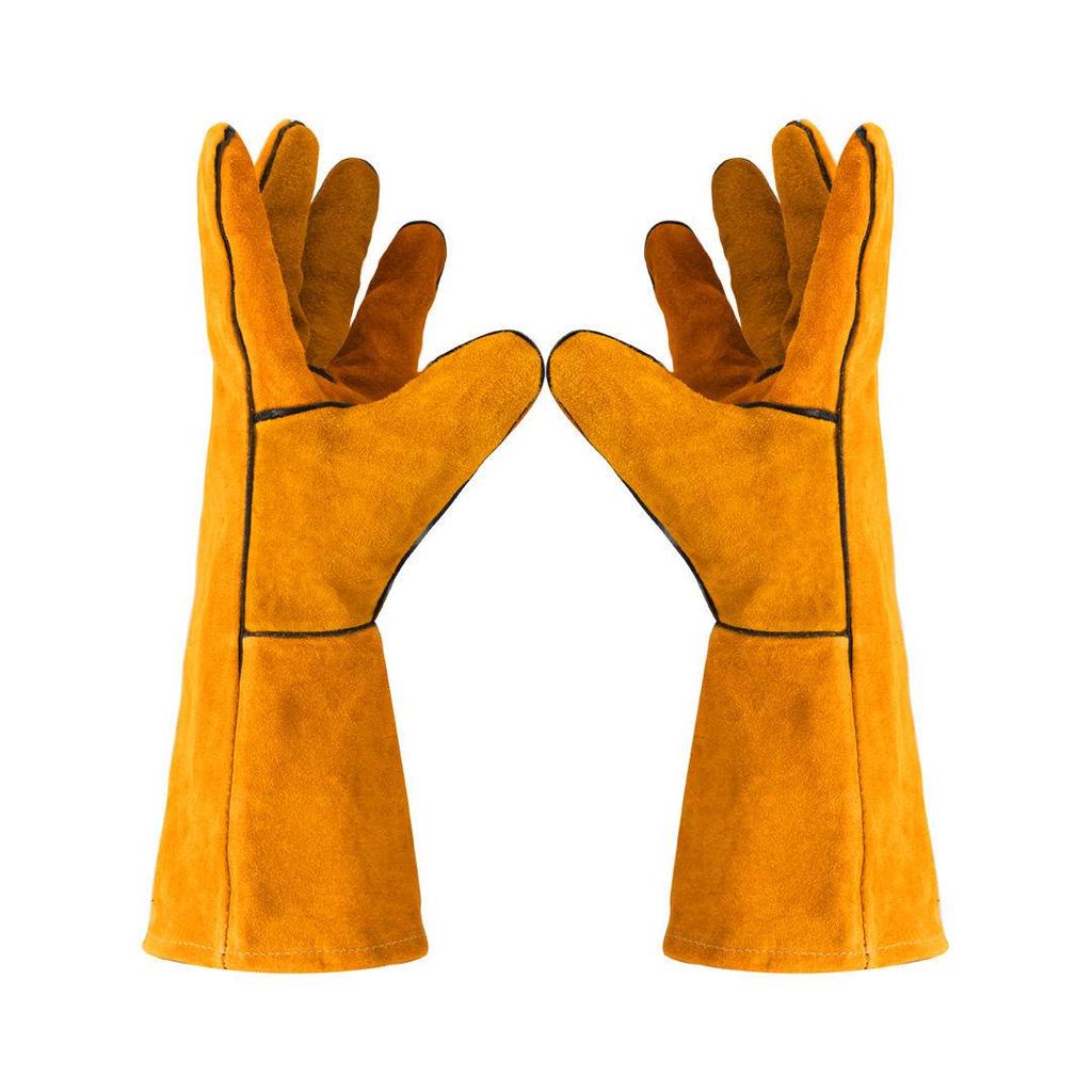 Цельнокроеные сварочные перчатки из коровьей и овечьей кожи - Длинные и короткие модели