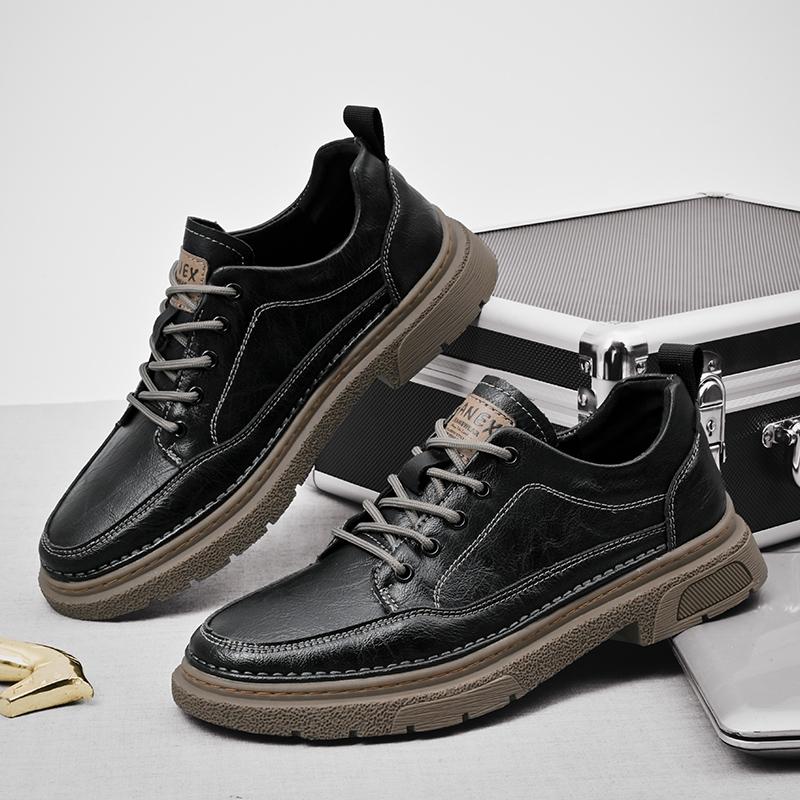 Мужская повседневная обувь ручной работы из натуральной кожи, модные дизайнерские кроссовки, удобные мужские туфли-оксфорды, горячая распродажа, мужские туфли для торжественных случаев