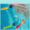 Floating Torpedoes Rings Swimming Pool Toys Dive Sticks Kids Game Prop Gift