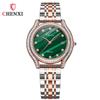New TOP Brand Luxury Women's Watch With Box Fashion Watch Leather Waterproof Green Watch Women's Quartz Watches