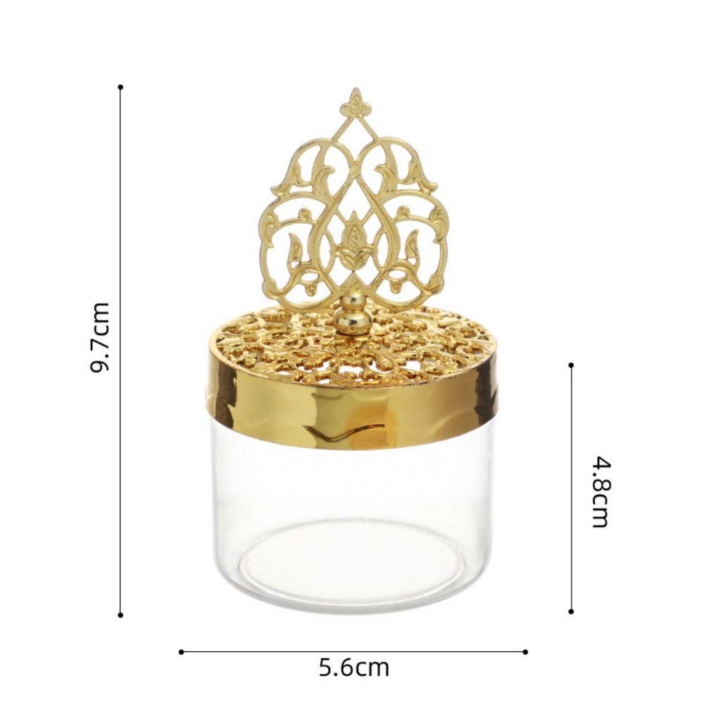 Handheld Gold Hollow Box European Style Packaging Gift Box Candy Container Box  Wedding Table