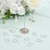 Beebeecraft 1 Box 20Pcs Pure Titanium Earring Fish Hooks Silver Earring Hooks for DIY Jewelry Making (21 Gauge)