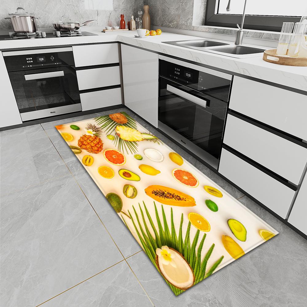 Кухонный коврик, коврик для двери, крыльца, длинный ковер для спальни, балкона, ванной комнаты, нескользящий пол, ковер для гостиной