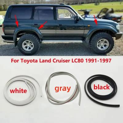 1,7 м Для Toyota Land Cruiser LC80 4500 1991-1997 / Prado LC95 3400 Накладки на крылья, Расширители колесных арок, Резиновая уплотнительная лента, Наклейка