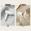 Adhesive Bathroom Hair Dryer Holder Vanities Storage Station For Styling Tools Makeup Accessories Easy Installation