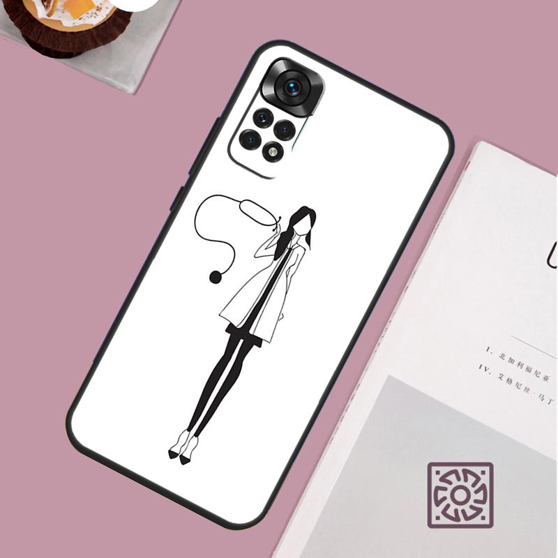 Медицинский футляр для лекарств для Xiaomi Redmi Note 12 9 10 11 13 Pro Plus 9S 10S 11S 12S Redmi 12 10C 12C 13C Чехол