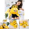 Cute Long Cat Plush Pillow For Girls Soft And Fluffy Stuffed Animal Toy 60cm-100cm