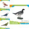 Colorful Lifelike And Pvc Bird Models Set Featuring Parrots Owls And Exotic Birds Ideal For Decor Home