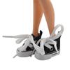 1 Pair Mini Doll Fashion Mini Canvas Shoes 3.5cm Mini Canvas Dolls Shoes  Plush Doll Shoes