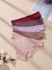 5 шт./компл. Женские трусики в полоску, женское нижнее белье с низкой посадкой, хлопковые трусики, сексуальные женские трусы, мягкое женское белье S-XXL