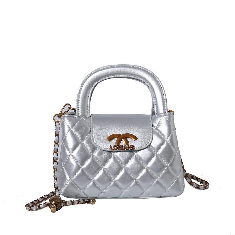 Премиальная сумка-цепочка с бриллиантами, женская новая модная сумка-мессенджер на весну и лето, универсальная сумка на плечо/подмышку