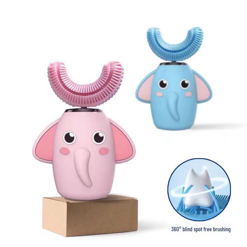 Детская U-образная электрическая зубная щетка Shengbei