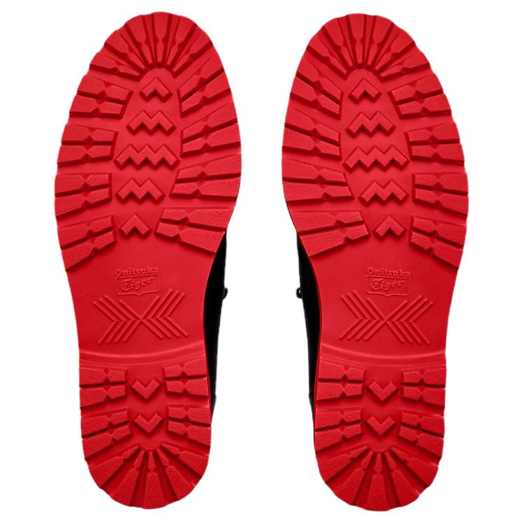 ONITSUKA TIGER Тирольские Повседневные Кожаные Туфли Мужские Черно-Красные 1181A557-001