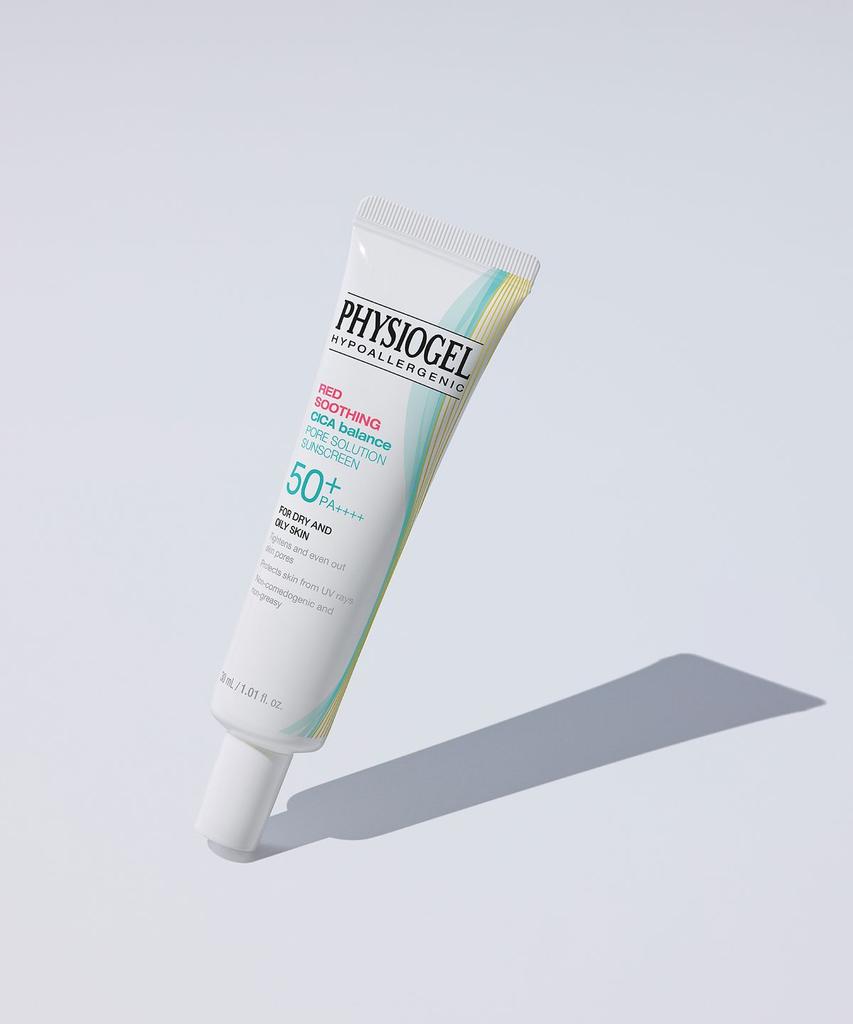 Красный успокаивающий Cica Balance Pore Solution солнцезащитный крем 30 мл