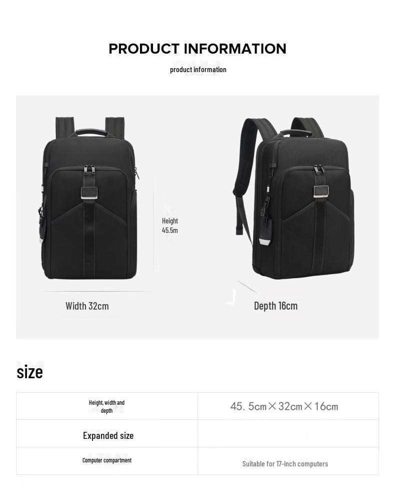 Рюкзак для ноутбука Esports Pro 17'' из баллистического нейлона для мужчин