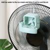 Hanging Fan Cooler with Hook Reusable Ice Cube Water Holder Fan Home Office Dormitory Fan Mini Cooling Device