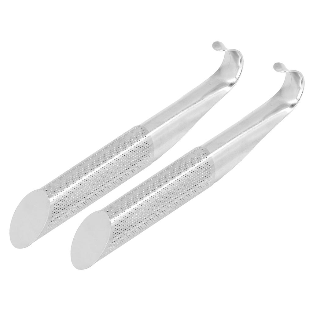 2 шт., нержавеющая сталь, ситечко для чая с длинной ручкой, фильтр для чая, инструменты для приготовления чая для бизнеса