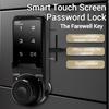 ZEXEF Умная сенсорная клавиатура Цифровой пароль Код Замок для шкафа Ящика Цифровой электронный Замок безопасности для шкафа Кодовый шкафчик
