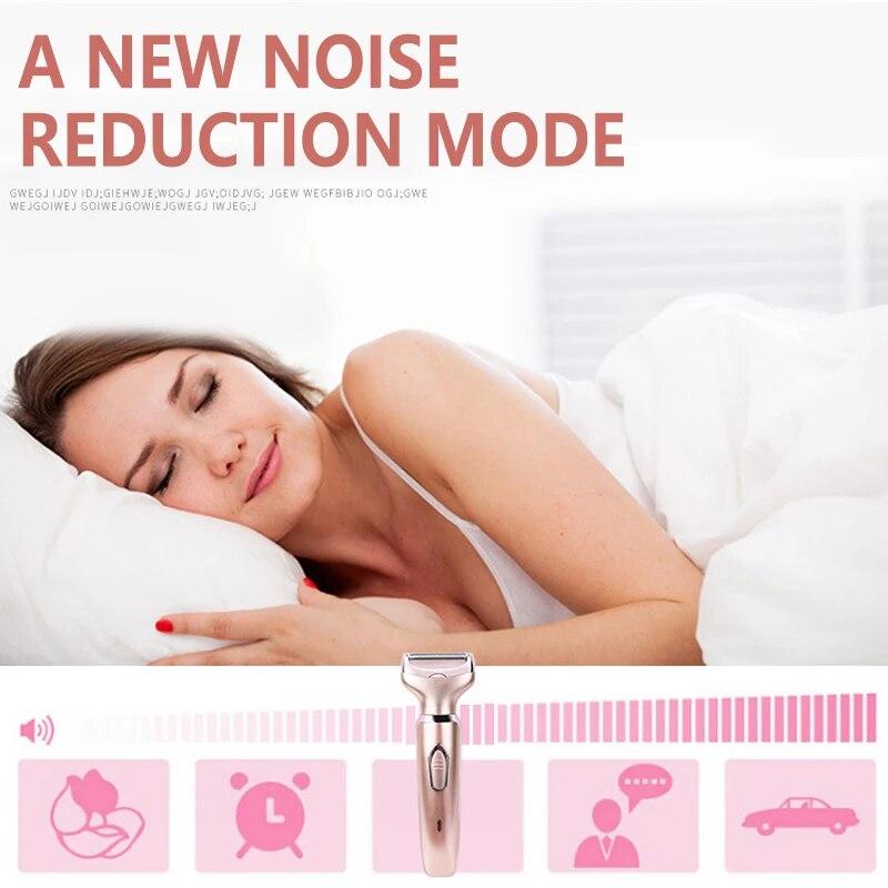 Бритва для удаления волос на лобке, женская бритва для подмышек, бритвы для бритья, перезаряжаемый триммер, женская зона бикини, интимные стрижки