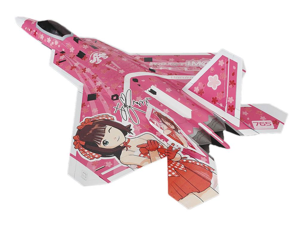 Hasegawa Raptor THE Haruka Amami SP271 F-22 IDOLM@STER 1/48