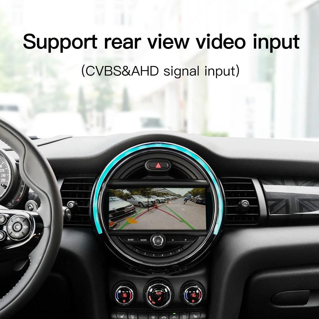 Беспроводной CarPlay Android Auto для BMW Mini R55 R56 R57 R58 R59 R60 R61 F54 F55 Clubman Countryman Hardtop John Cooper F56 F57