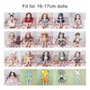 Casual Wear High-end Dress Up 20 Styles 1/12 Doll Dress Doll Skirt Suit  for 16~17cm Doll