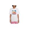 Nike T Shirts Men's White Crew Neck Moderate Straight Fit FD1351-100