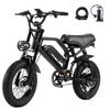 16 Inch Teenager Off-Road Electric Bicycle ALNSOOR A13 All-Terrain E-Bike 16 Inch Fat Tires 36V12.8Ah Battery Outdoor Riding Electric Bike