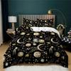 Duvet Cover Set Black High-grade Luxury Bedding Sets Gold Super King CalifKing Plus Size Home Textiles Bed Cover Pillowcases