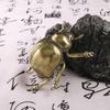 Beetles Figurine Modern Collectible Ornament Copper Portable Sculpture Animal for