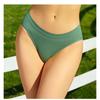Хлопковые трусики женские ребристые нижнее белье сексуальные трусы с низкой талией удобные бесшовные трусы 10 однотонных мягких трусиков M-XL