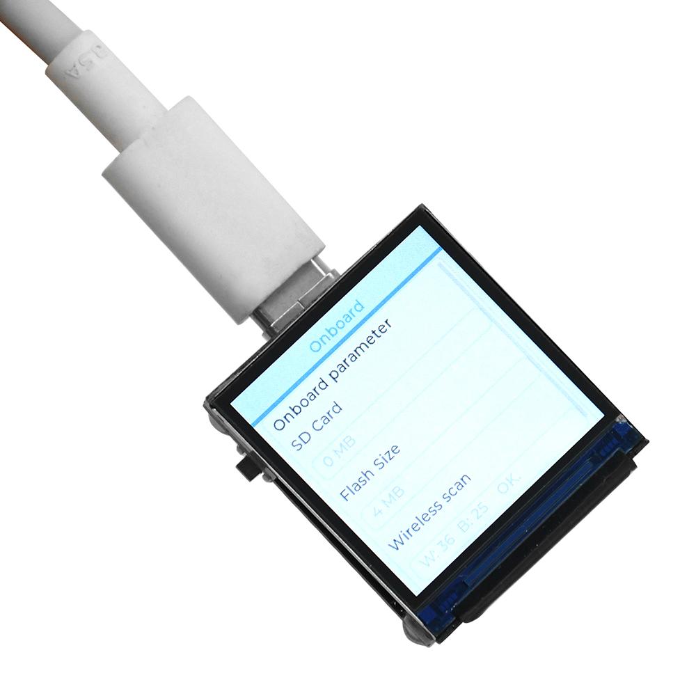Плата разработки ESP32-C6 1,3 дюйма 240×240 LCD ST7789 QMI8658 6-осевой IMU RISC-V WiFi6 BLE5 Type-C для AIoT Умный дом