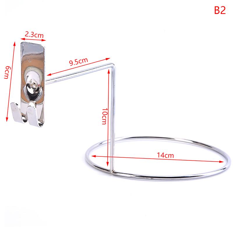 Слотвал Кольцо-держатель для мячей Прочный стальной проволочный металлический колпак Стойка для демонстрации кепок Слот-стена Вешалка для баскетбольных мячей Стенд для демонстрации