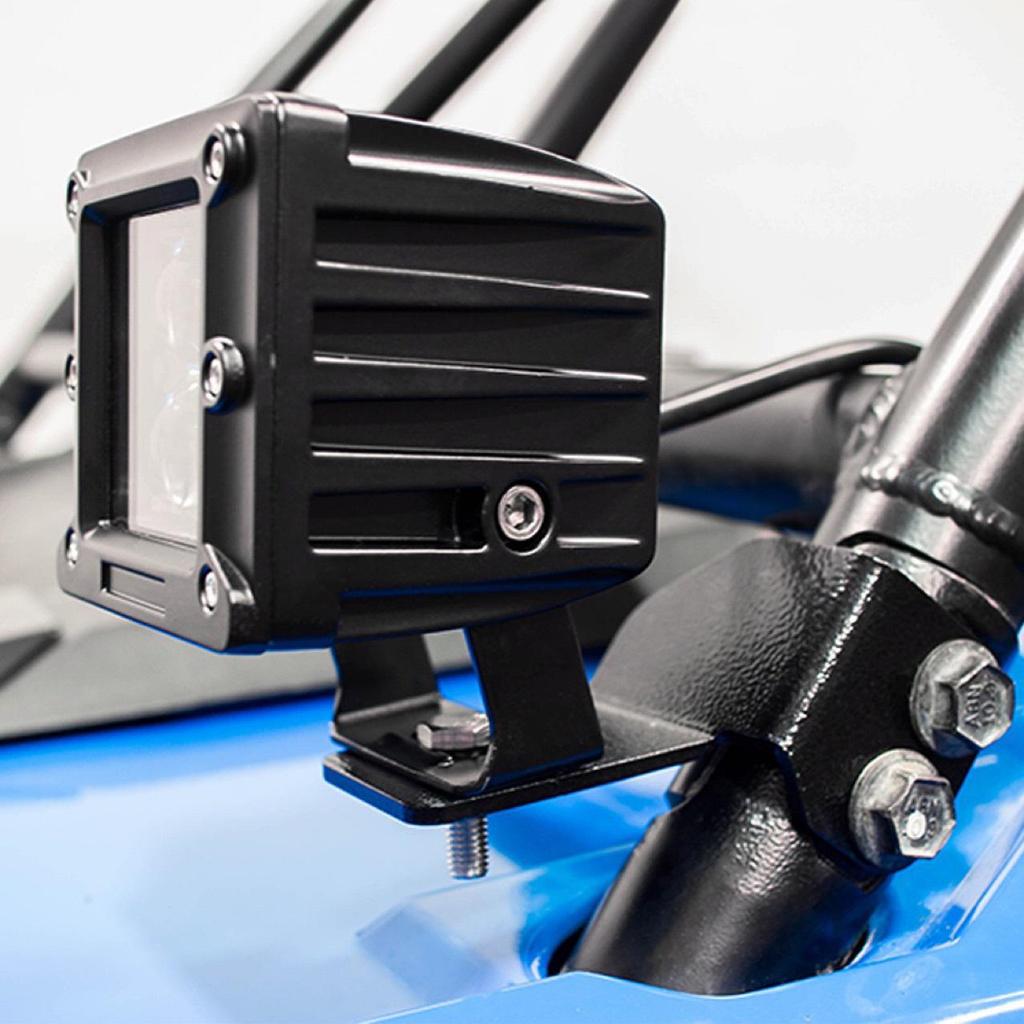 Polaris RZR XP 1000/900S A-Pillar Spotlight Bracket for ATV Work Lights