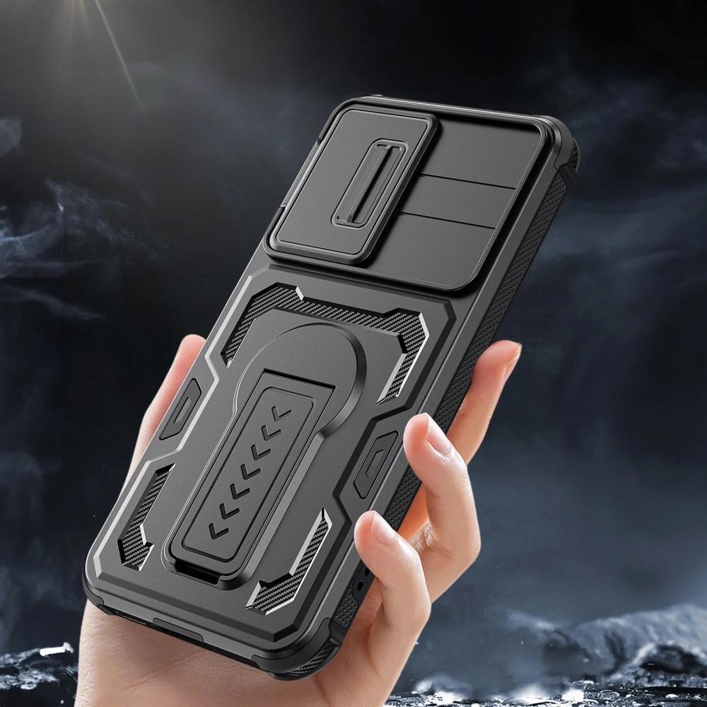 Armored case for Samsung Galaxy S26, with stand, black