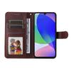 For Samsung Galaxy M16 5G/Galaxy F16 5G PU Leather Wallet Case ENKAY HAT PRINCE Phone Stand Cover with Tempered Glass