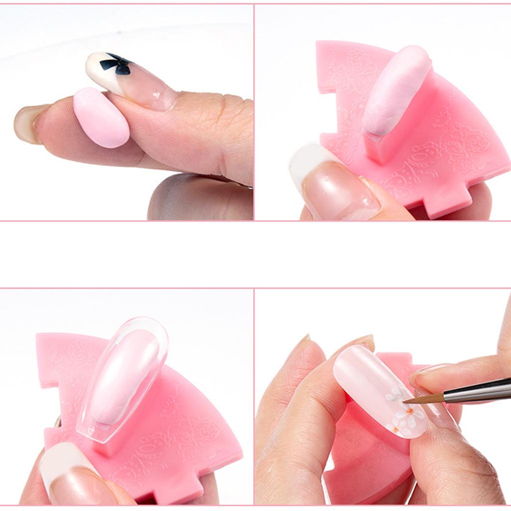 Reusable Nail Art Clay Professional False Nail Tips Sticky Adhesive Manicure Tool Nail Art Sticky Plasticine Non Stick