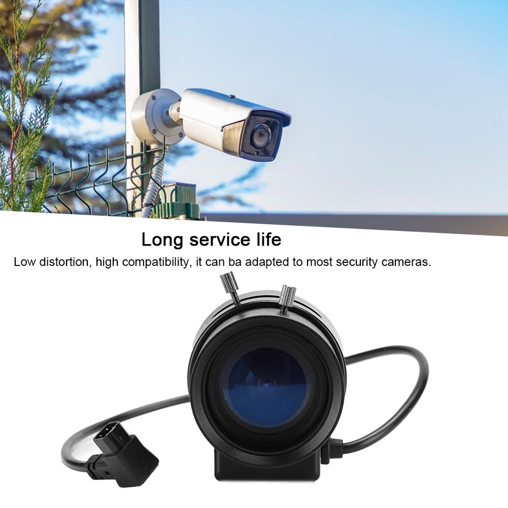720P 3.5-8mm Focal Length CCTV HD Auto Aperture Zoom Lens CS Mount for Surveillance Security Camera