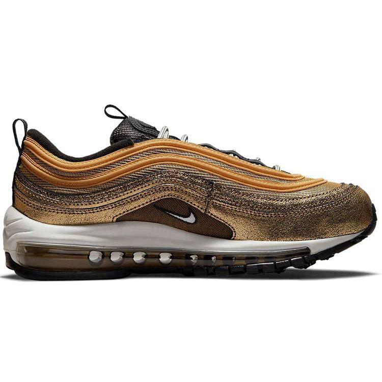 Nike Женские кроссовки Air Max 97 Golden Gals металлик-золотой черный DO5881-700