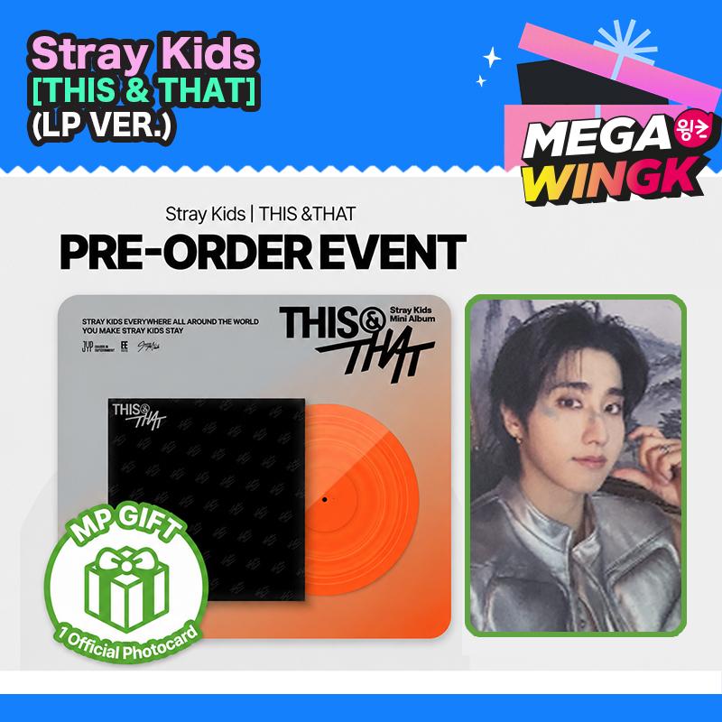 Stray Kids THIS & THAT LP Версия. – Корейский чарт [POB MUSICPLANT / Выбор участника]