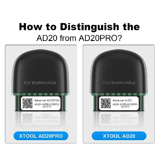 XTOOL OBD2 Сканер AD20PRO Bluetooth OBDII Считыватель кодов Полностью системный диагностический инструмент Тест аккумулятора Сброс масла Программное обеспечение Бесплатное обновление