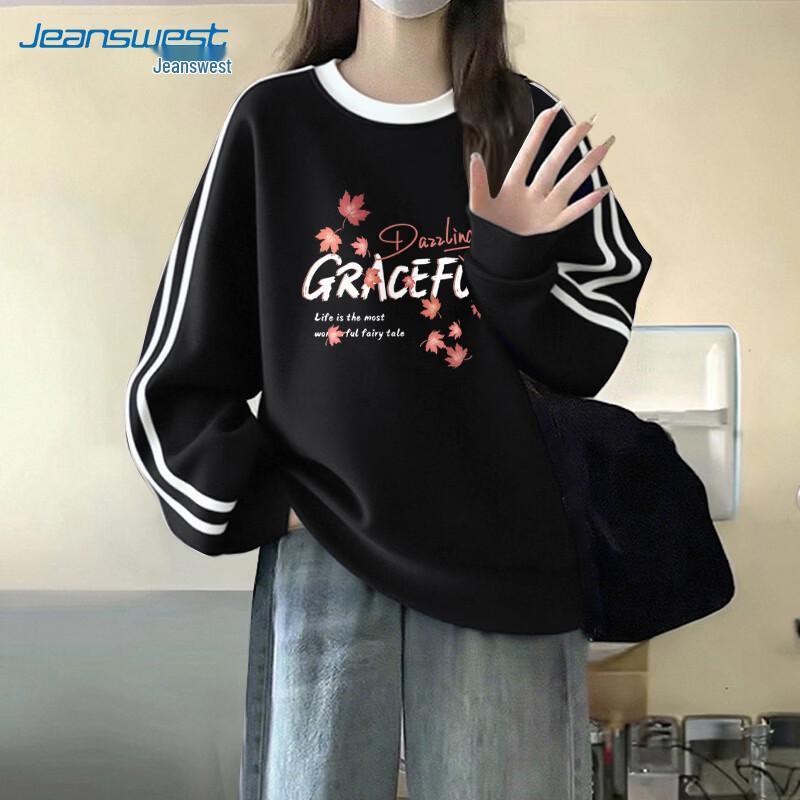 Джинсовая футболка унисекс с длинным рукавом свободного кроя Jeanswest JCL-53-271504-00007Z
